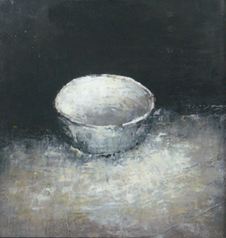 The Bowl - 17x17.5 - oil on board